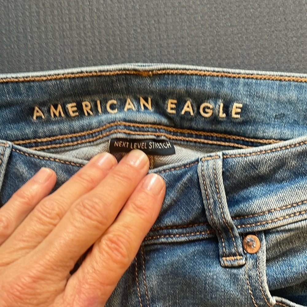American eagle, next level stretch. Worn once